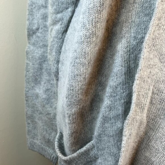 Vintage Yarnworks Lambswool Angora Blend Open Front Cardgan 90s Y2K Lagenlook - Picture 5 of 8